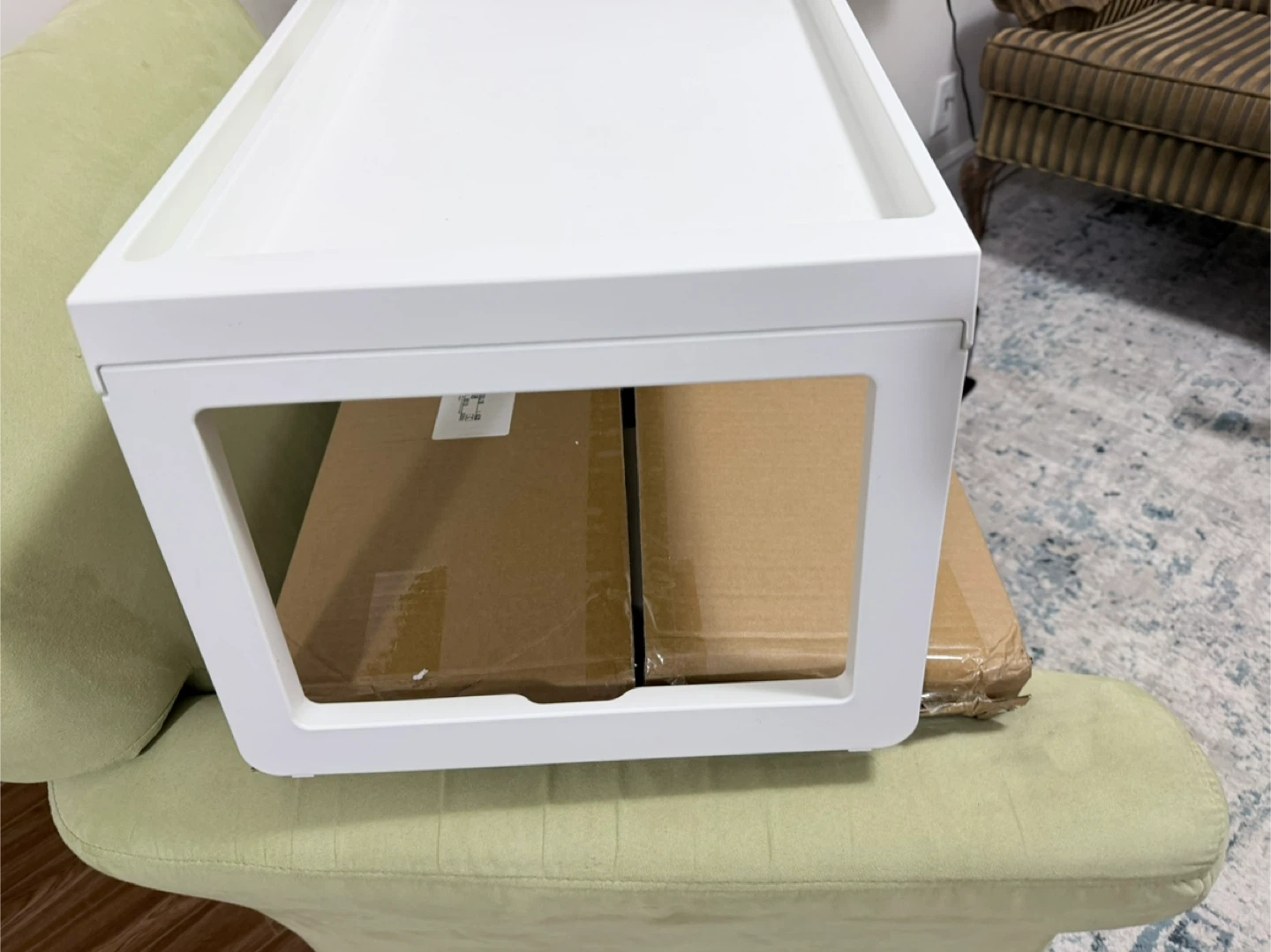 IKEA White Tray Table - photo 3