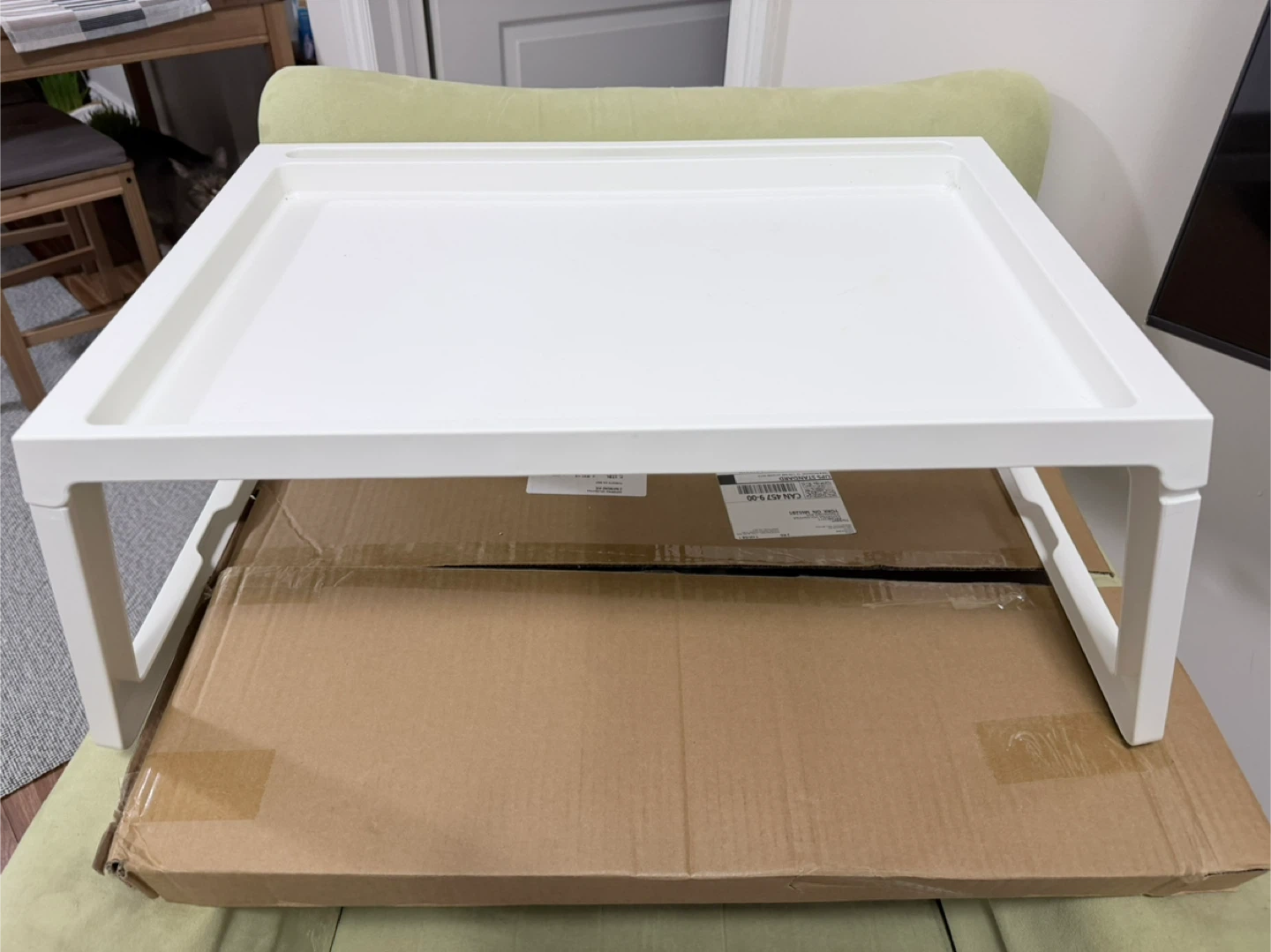 IKEA White Tray Table