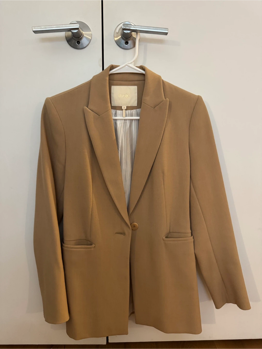 Maje Camel Blazer Size 36
