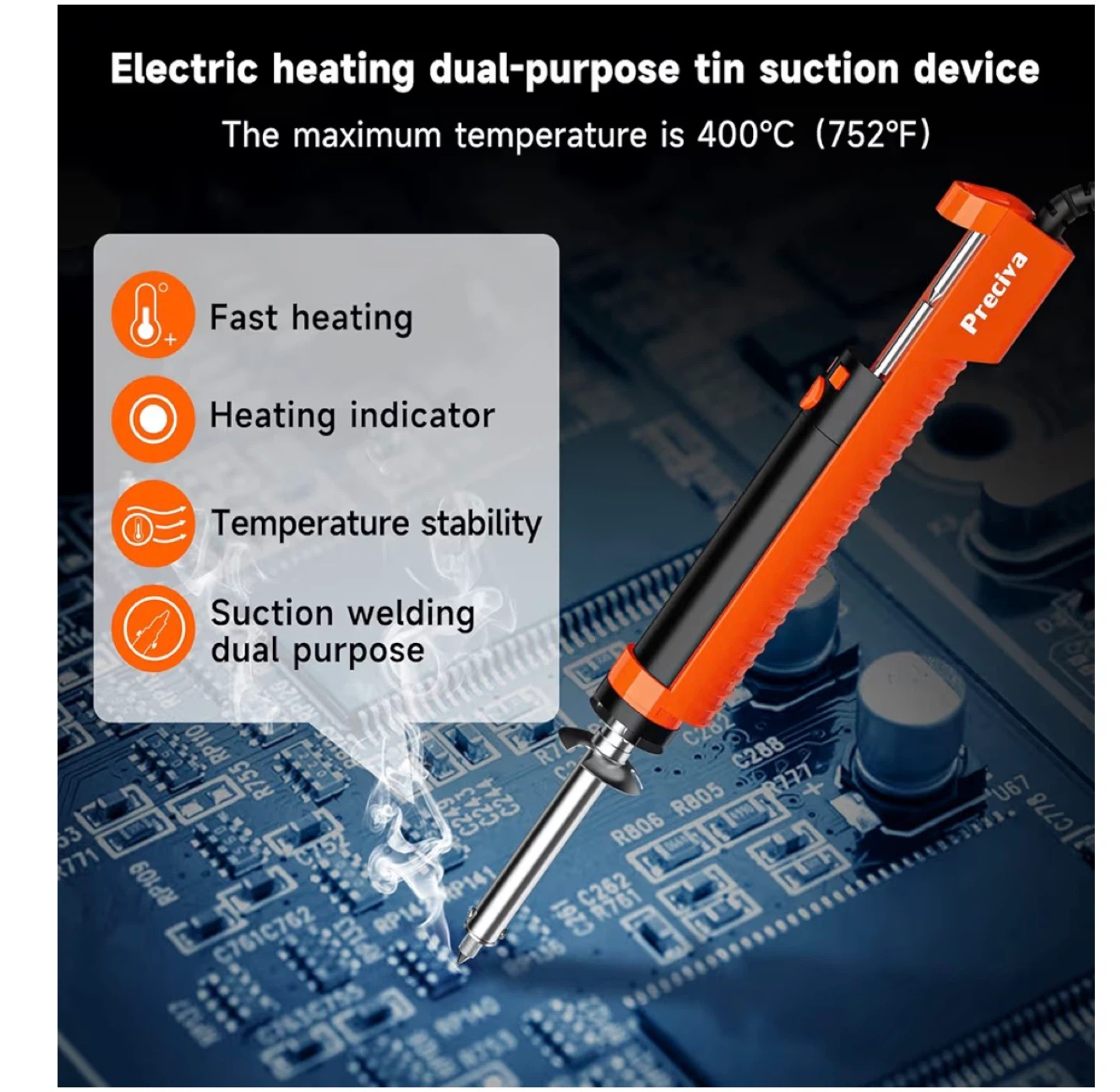 Preciva Electric Desoldering Pump 929D V - photo 3