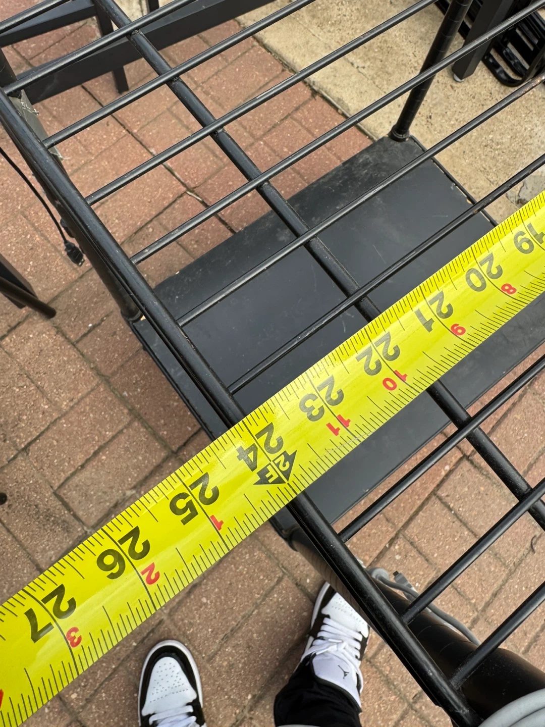 Black 4-Tier Metal Wire Shelving Unit - photo 3