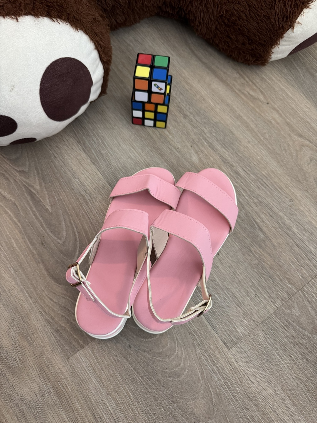 Pink Flat Sandals Size 37 - photo 5