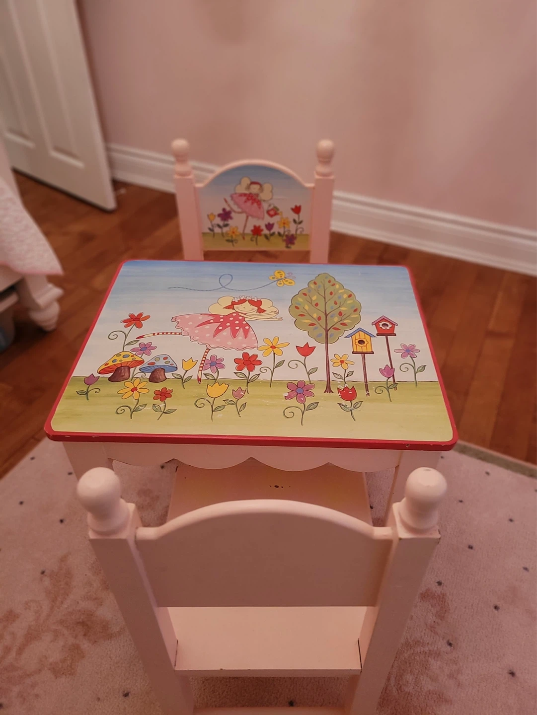 Kids Fairy Table and Chair Set