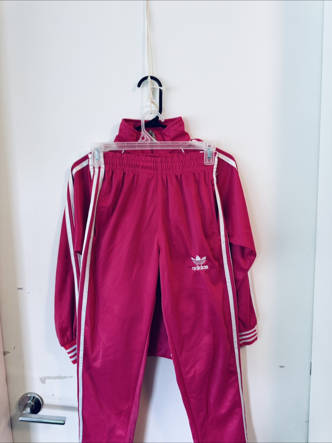 Adidas Pink Tracksuit Set - photo 3