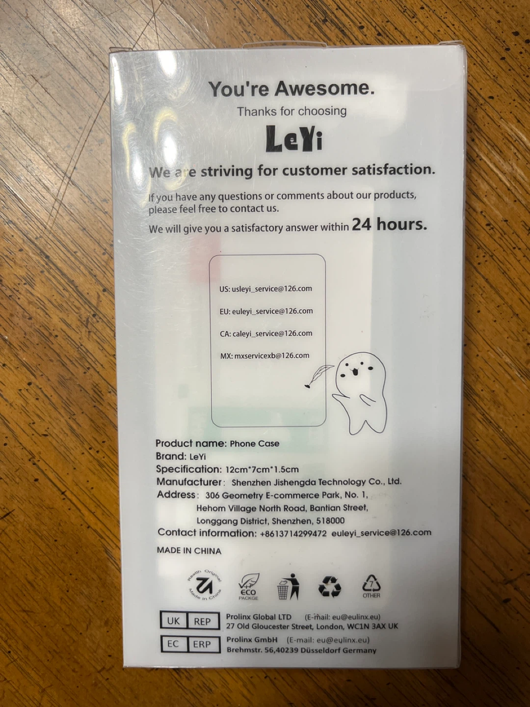 LeYi Phone Case for Google Pixel 7A (Blue) - photo 2