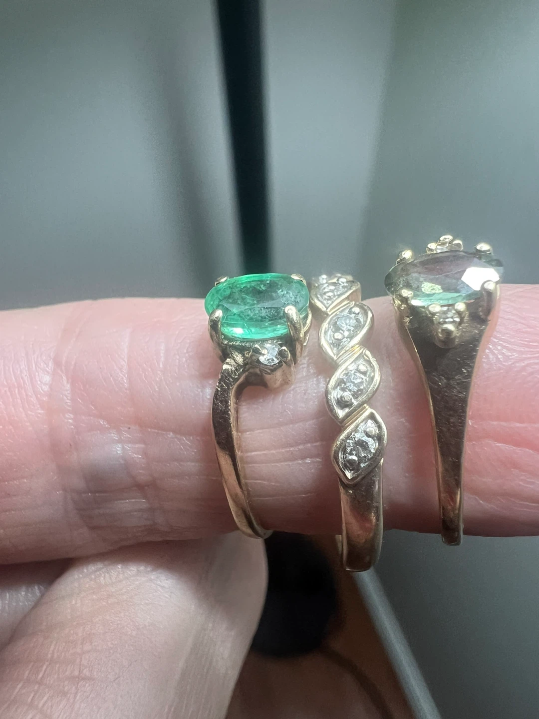 Three 10k Gold rings -270 dollars  each - photo 3