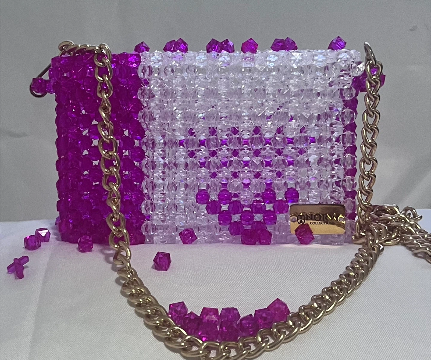beaded crossbody purse - photo 2