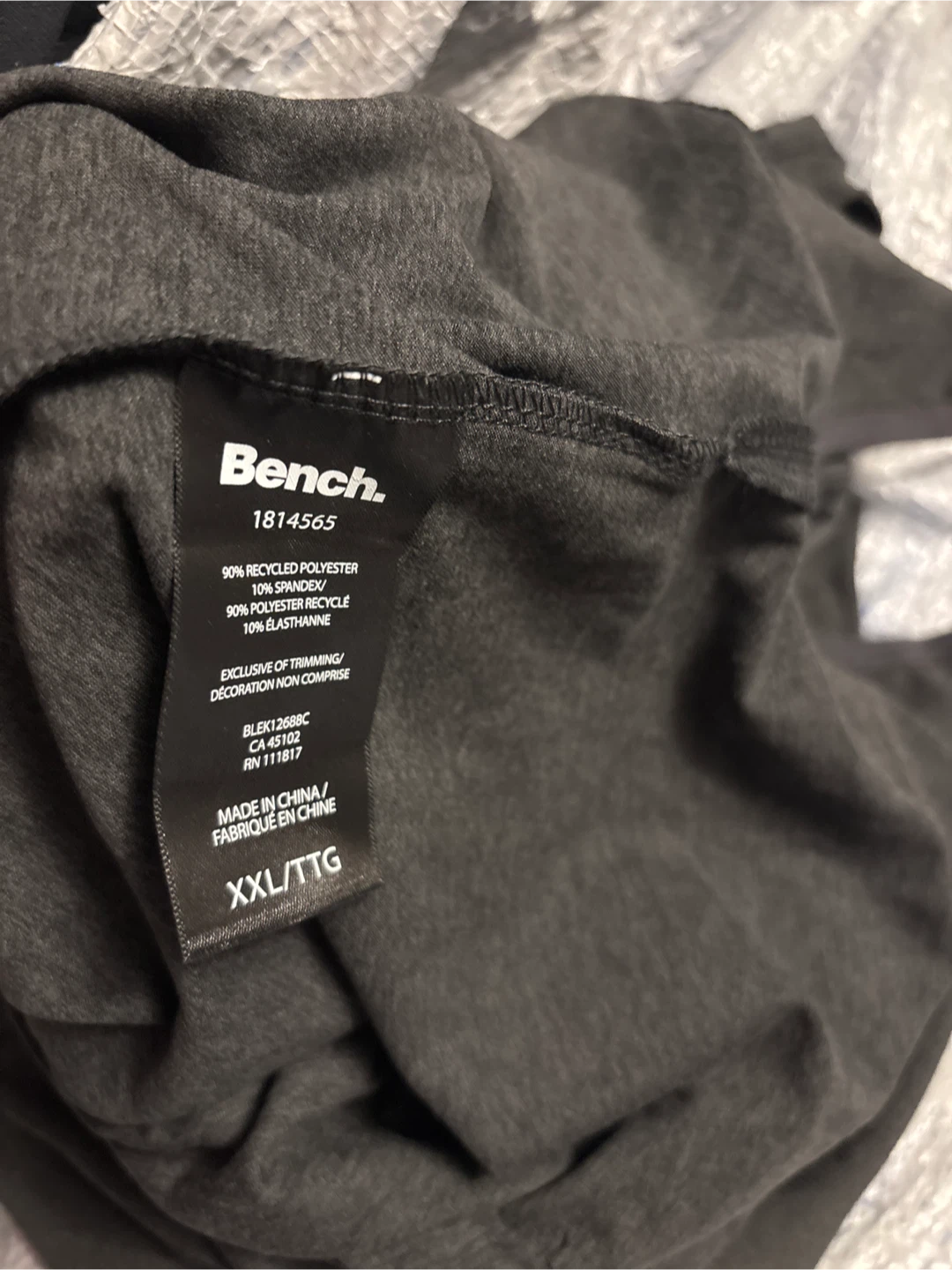 Bench. Grey Long Sleeve Top XXL/TTG - photo 4