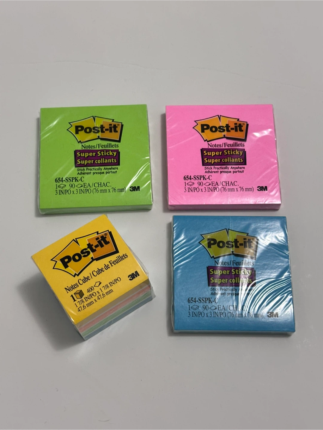 Post-it Super Sticky Notes (Pack of 4) 🥕 - photo 2