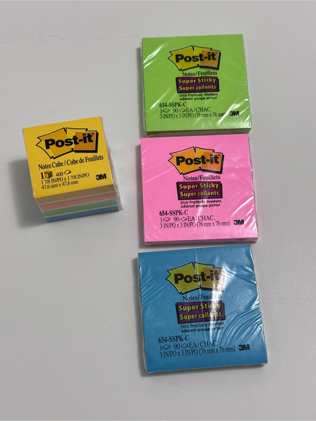 Post-it Super Sticky Notes (Pack of 4) 🥕