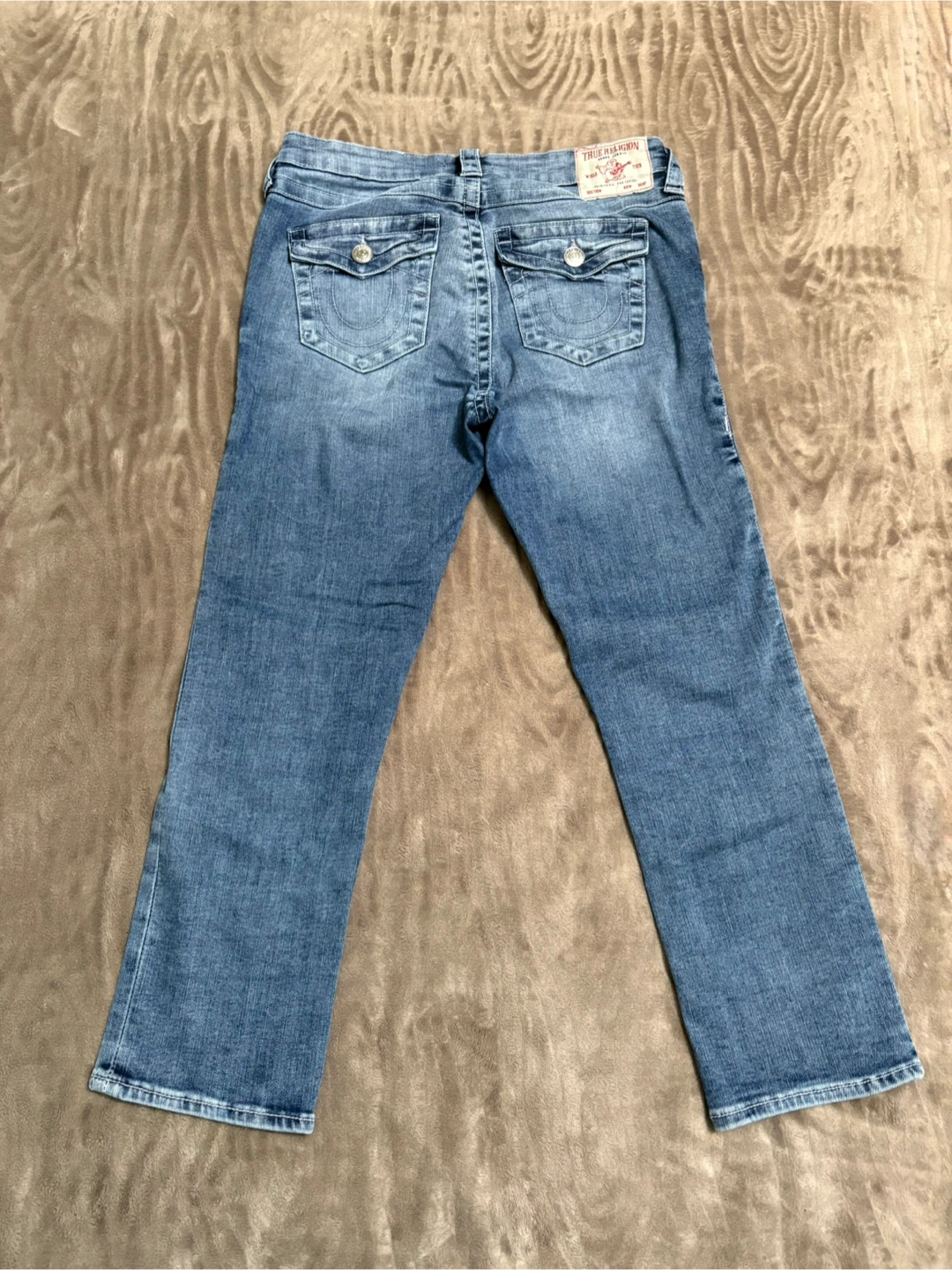 True Religion Jennie Curvy Mid Rise Capri Jeans Size 28 - photo 2