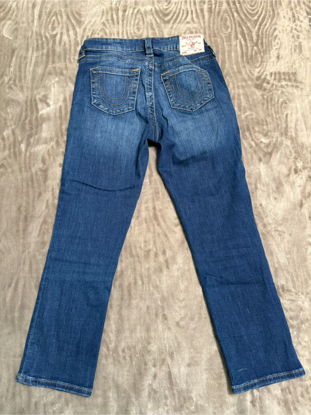 True Religion Halle Mid Rise Capri Jeans Size 28 - photo 2