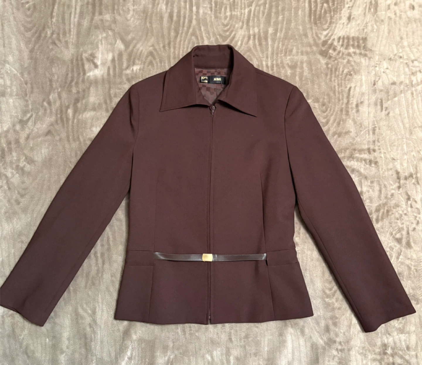 MNG Women's Brown Blazer