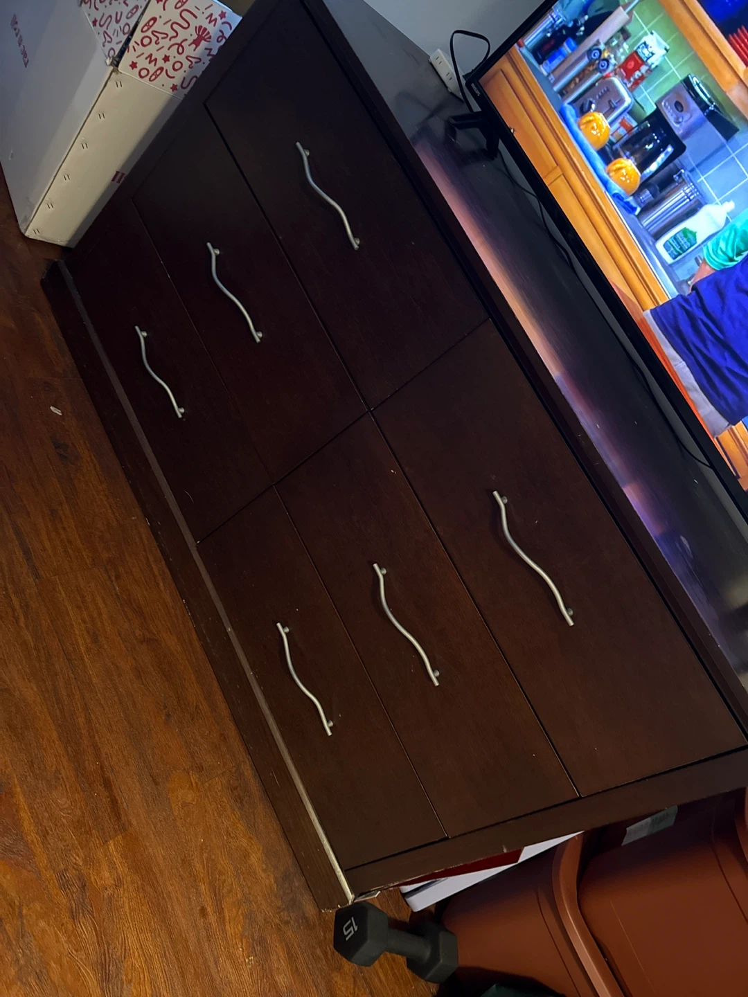 Dark Wood Dresser