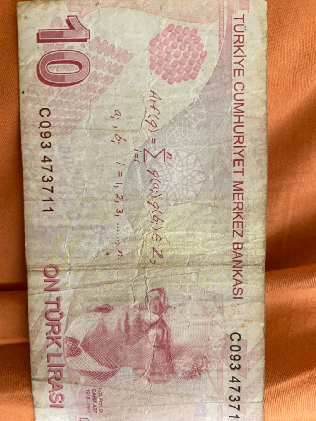 Mixed Banknotes: Turkey & Kazakhstan
