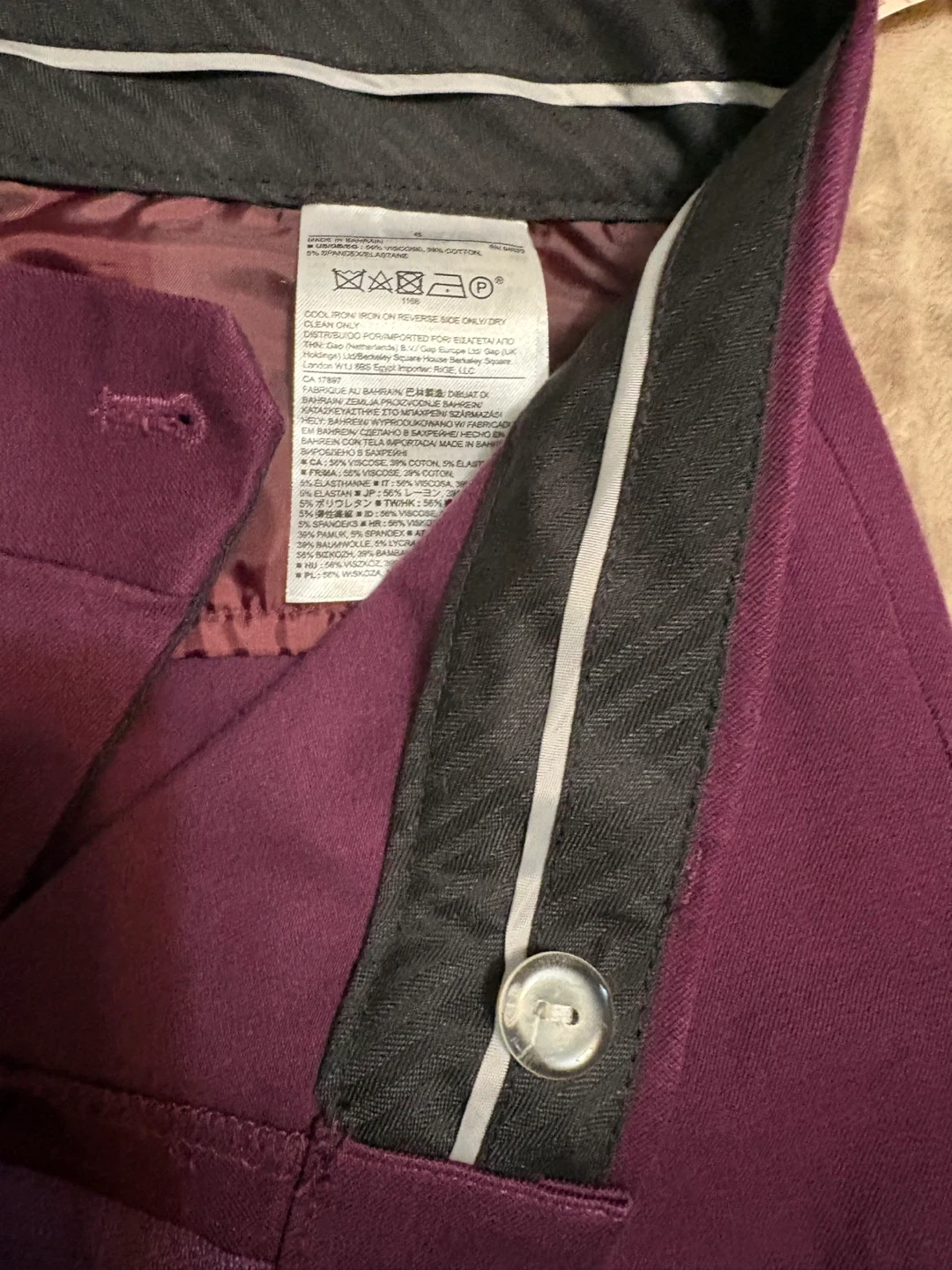 Banana Republic Sloan Fit Coupe Straight Leg Pants - Size 6 - photo 3