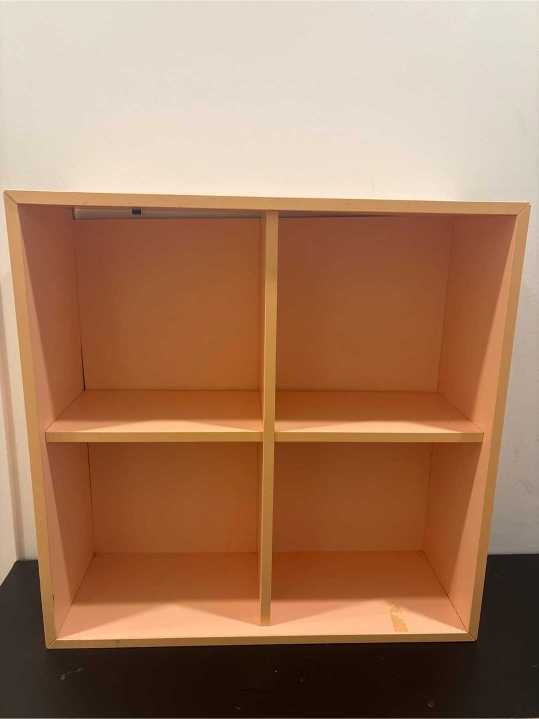 Pink 4-Cube Storage Shelf