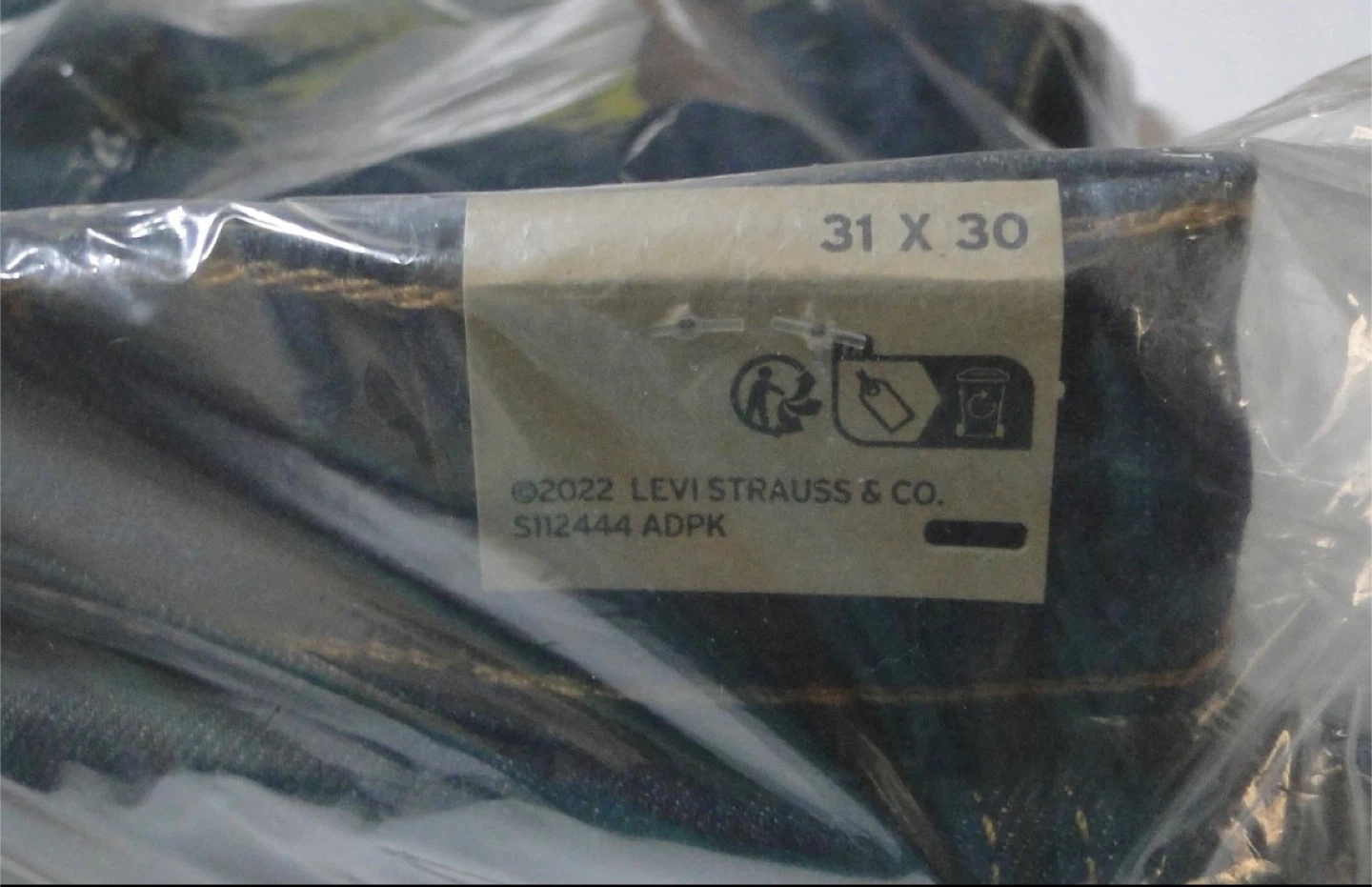 Levi's 514 Straight Stretch Jeans W31 L30 - photo 3