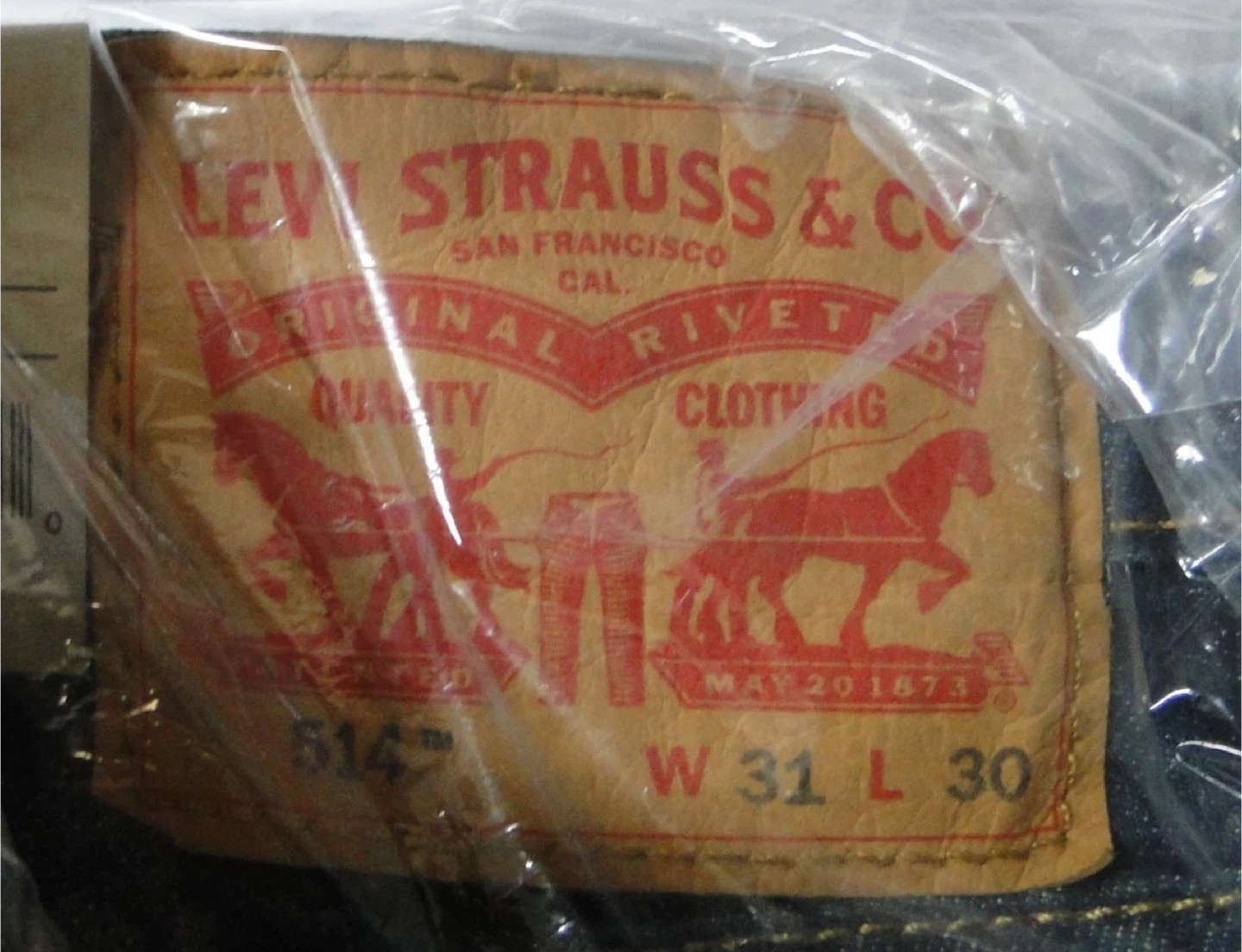 Levi's 514 Straight Stretch Jeans W31 L30 - photo 4