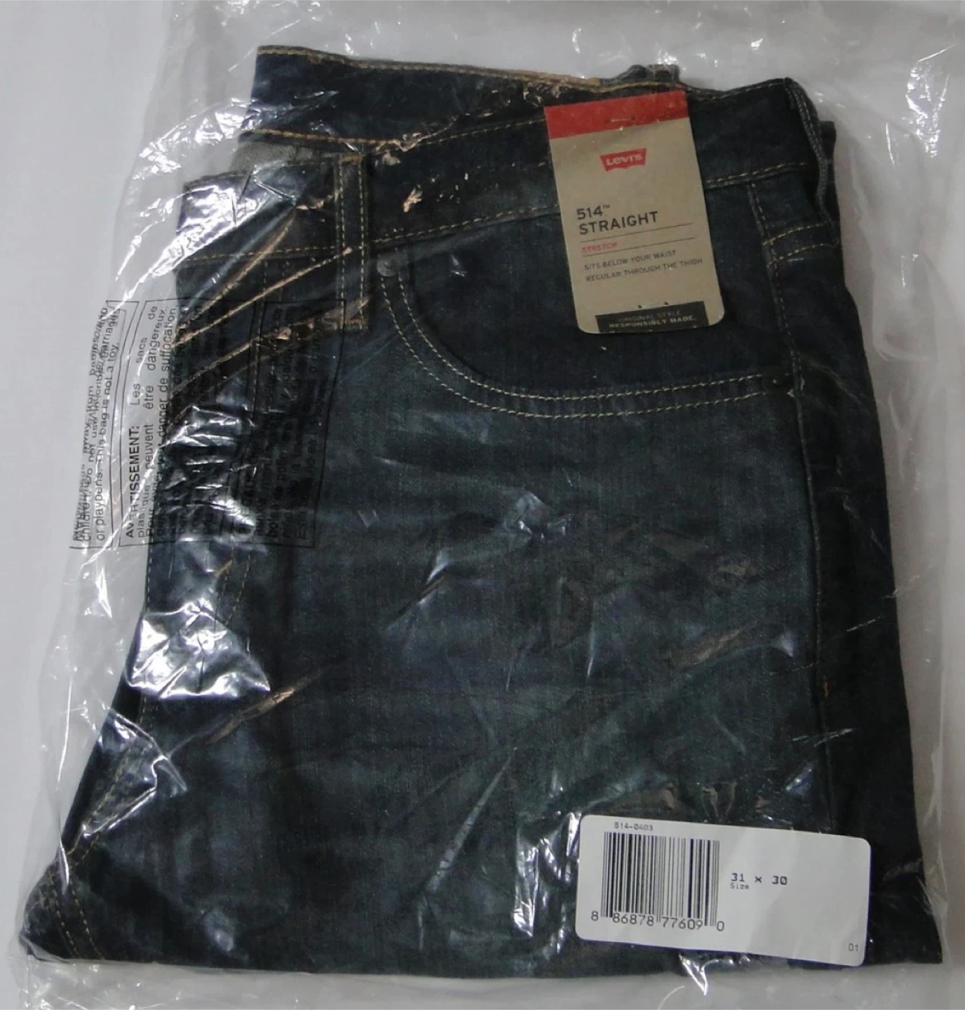 Levi's 514 Straight Stretch Jeans W31 L30