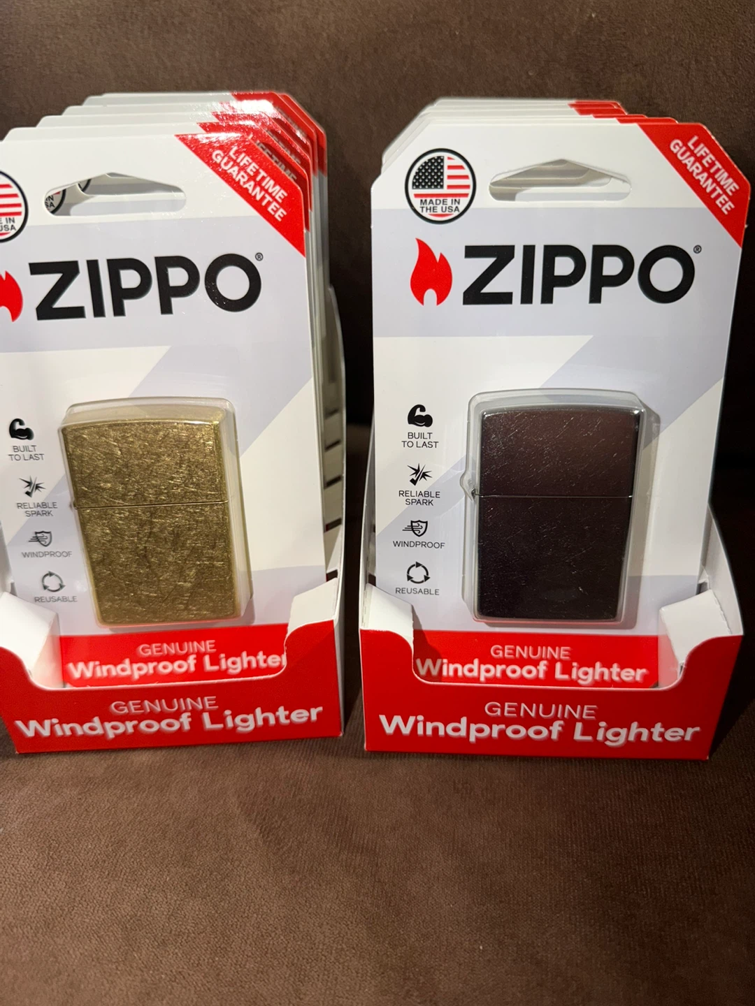 Zippo Genuine Windproof Lighters