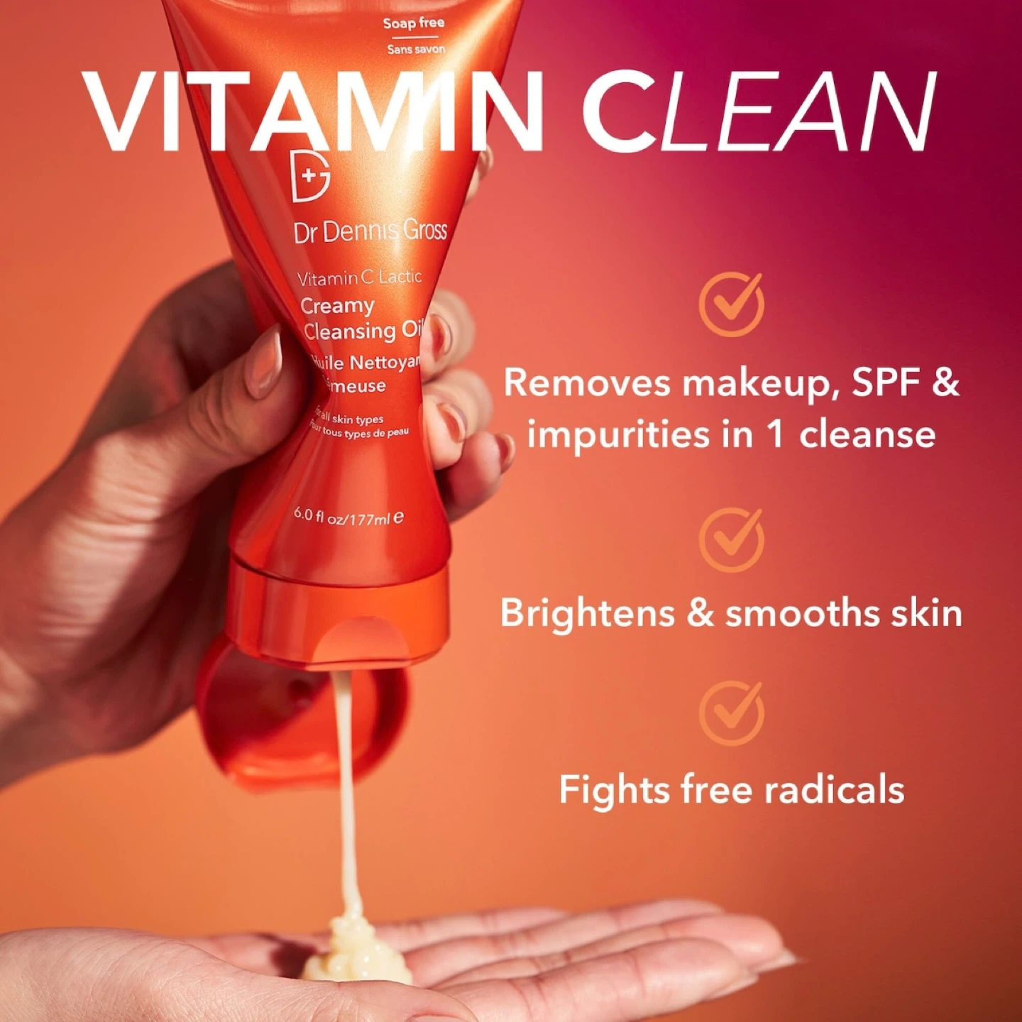Dr. Dennis Gross Vitamin C Lactic Creamy Cleansing Oil - photo 4