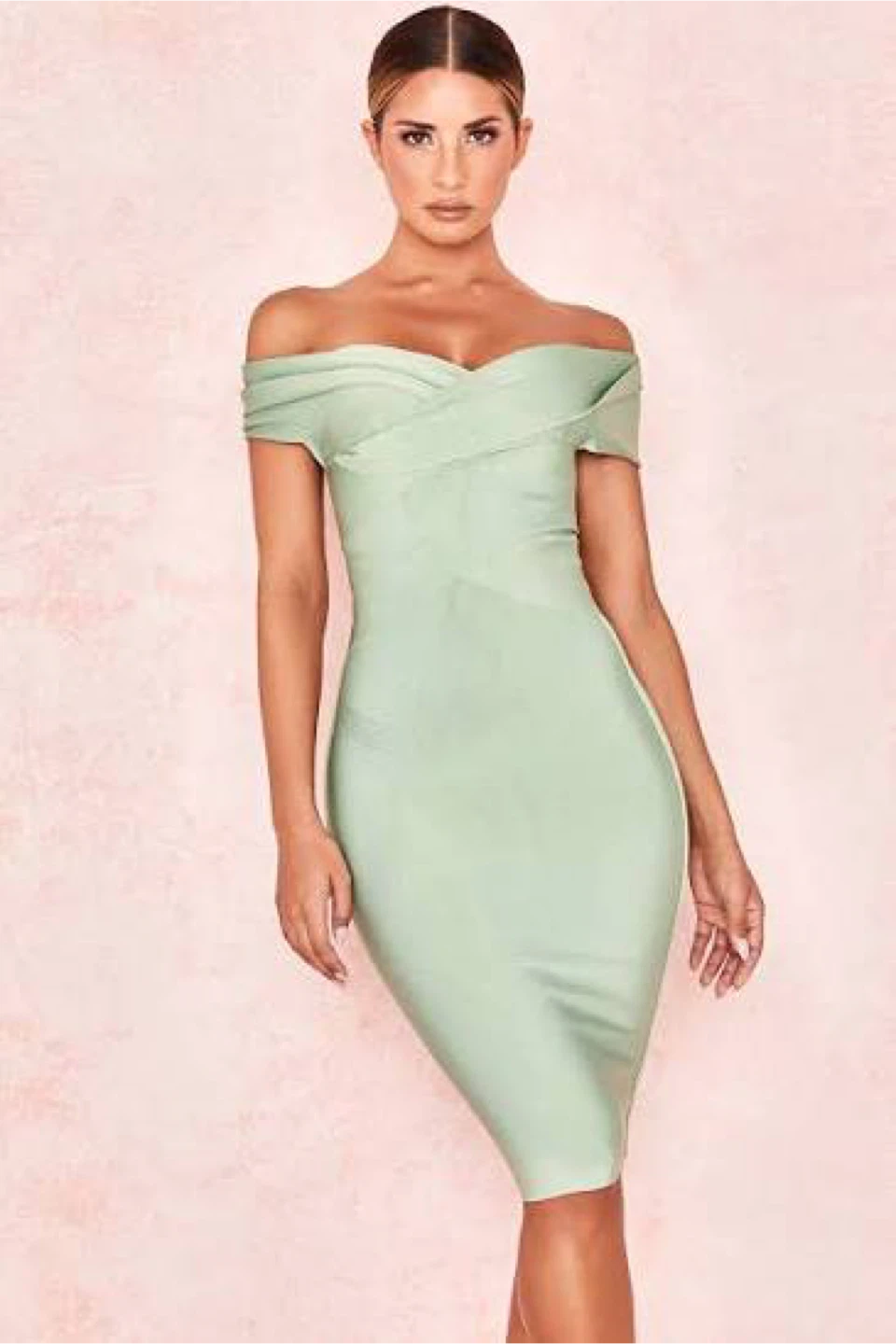House of CB Pistachio Clarissa Bandage Dress XS