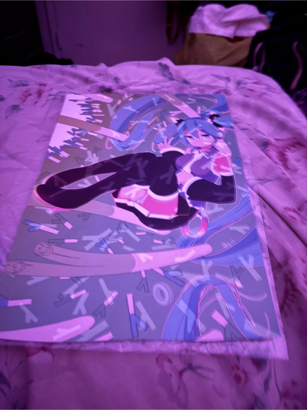 Hatsune Miku Wall Scroll Print