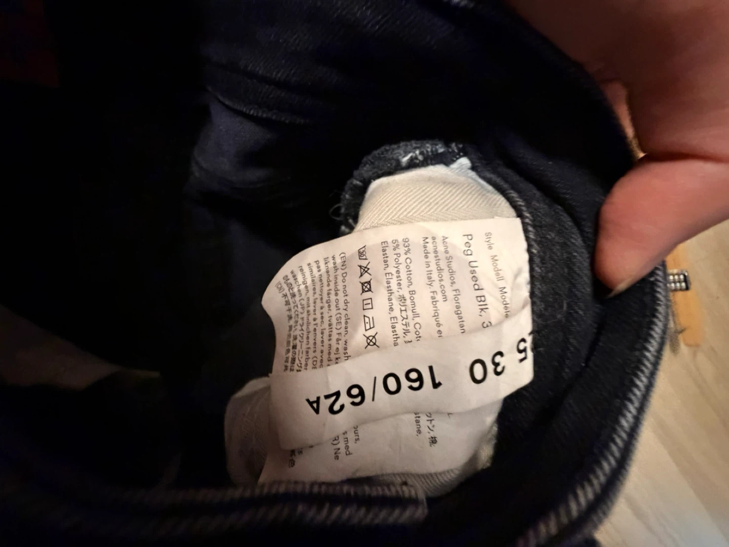 Acne studio jeans size 25 - photo 2