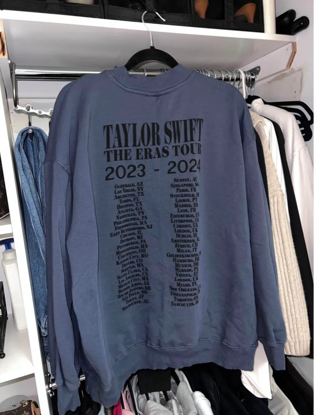 Taylor Swift The Eras Tour Crewneck Sweatshirt - photo 2