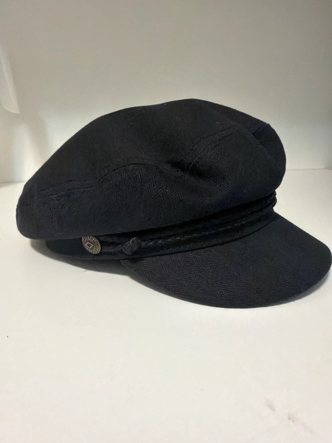 Brixton Black Cotton Fiddler Cap - Size XS - photo 2