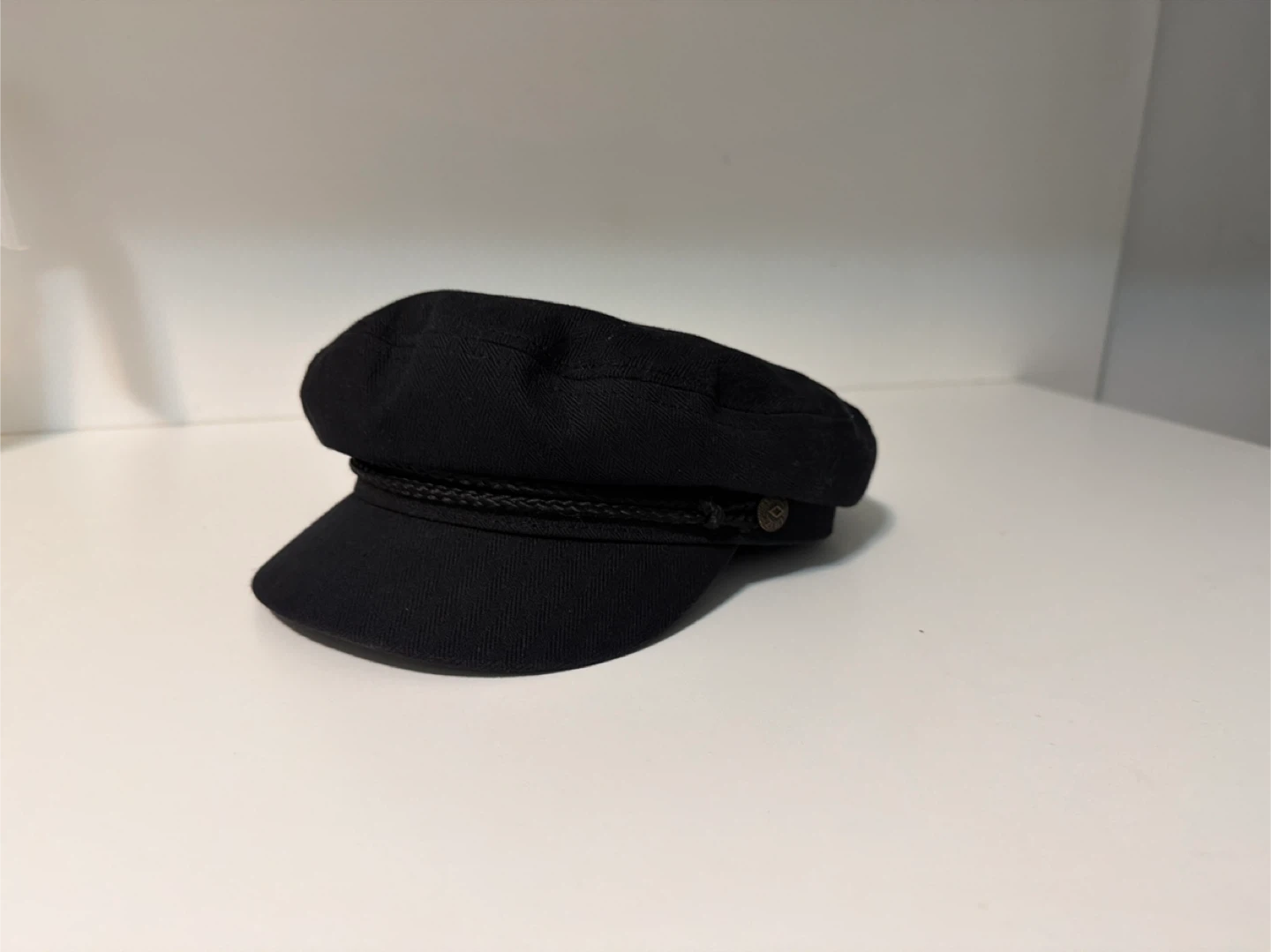Brixton Black Cotton Fiddler Cap - Size XS - photo 3