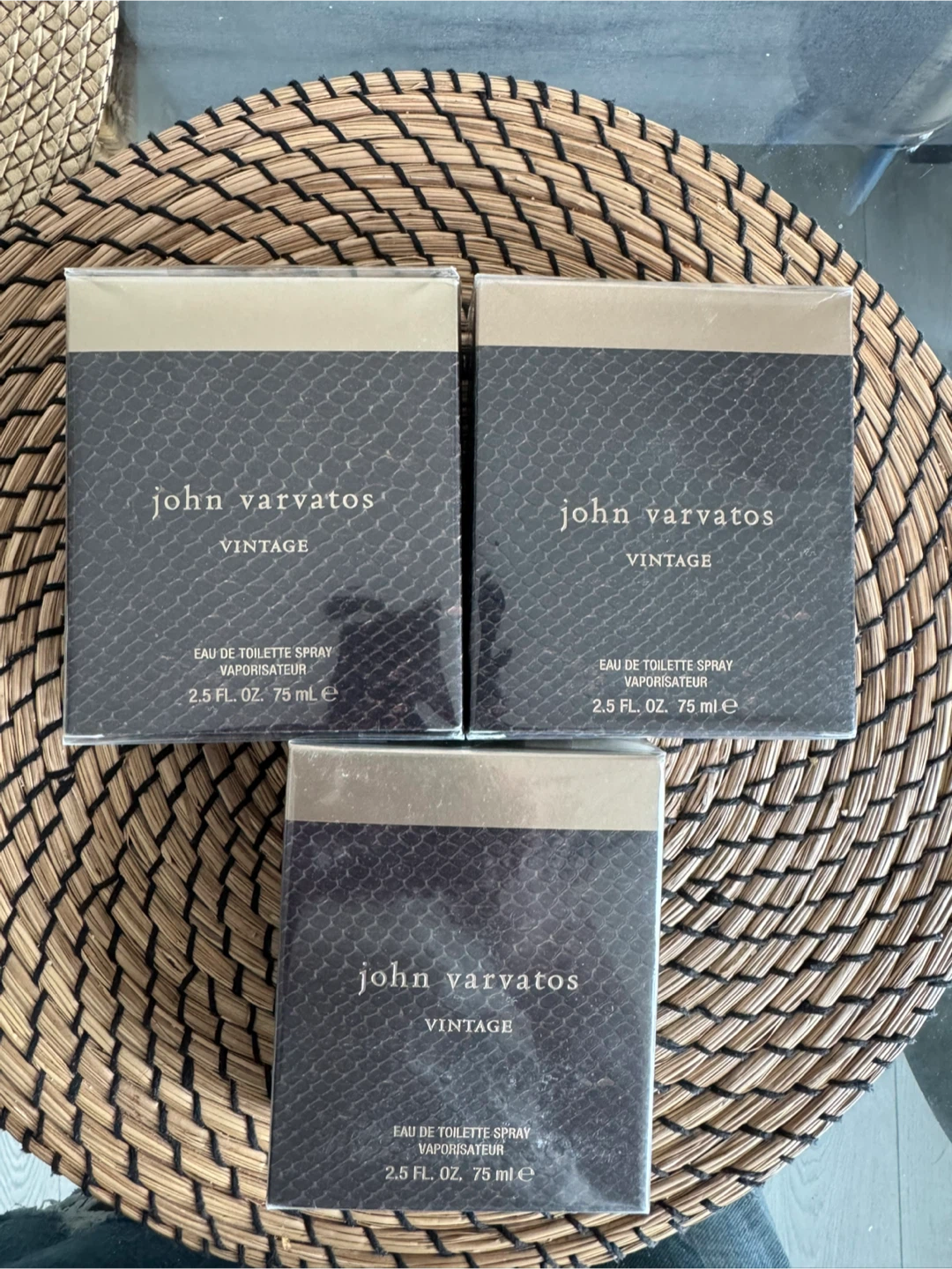 John Varvatos Vintage Eau de Toilette Spray for Men 2.5 fl oz