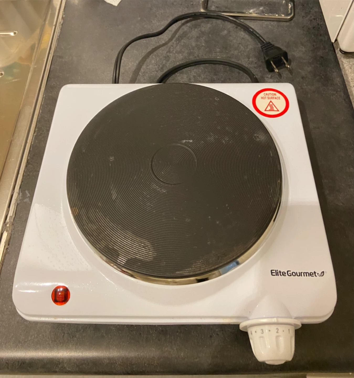 Electric Hot Plate —Elite Gourmet Burner