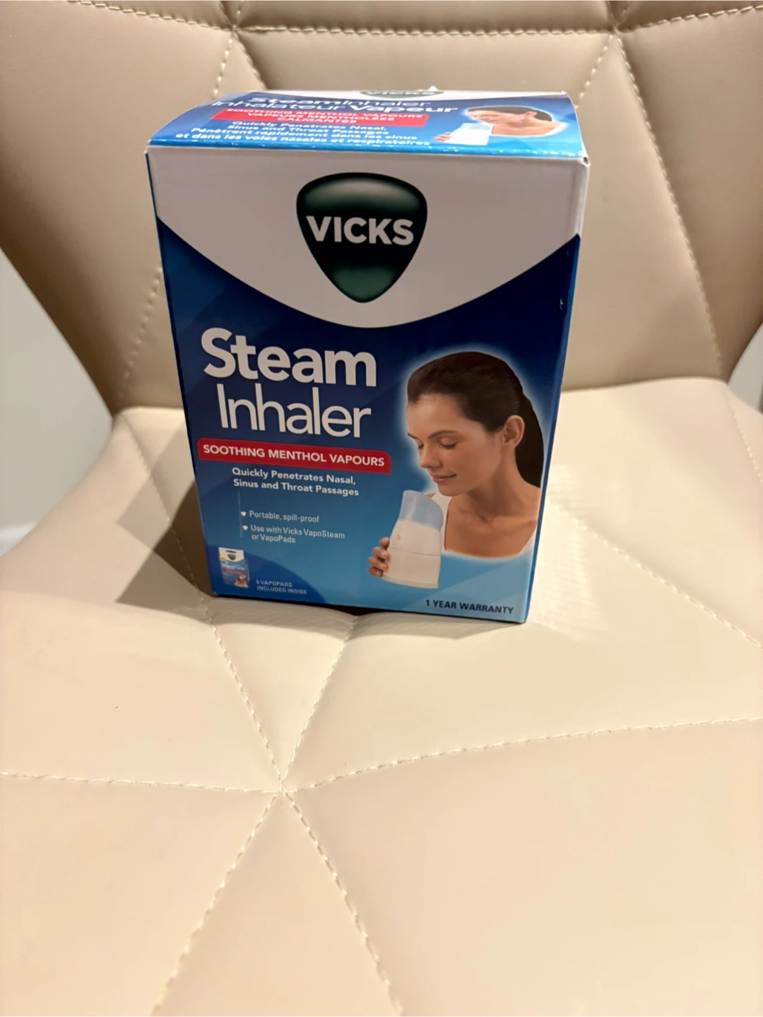 Vicks Steam Inhaler with Soothing Menthol Vapours - photo 2
