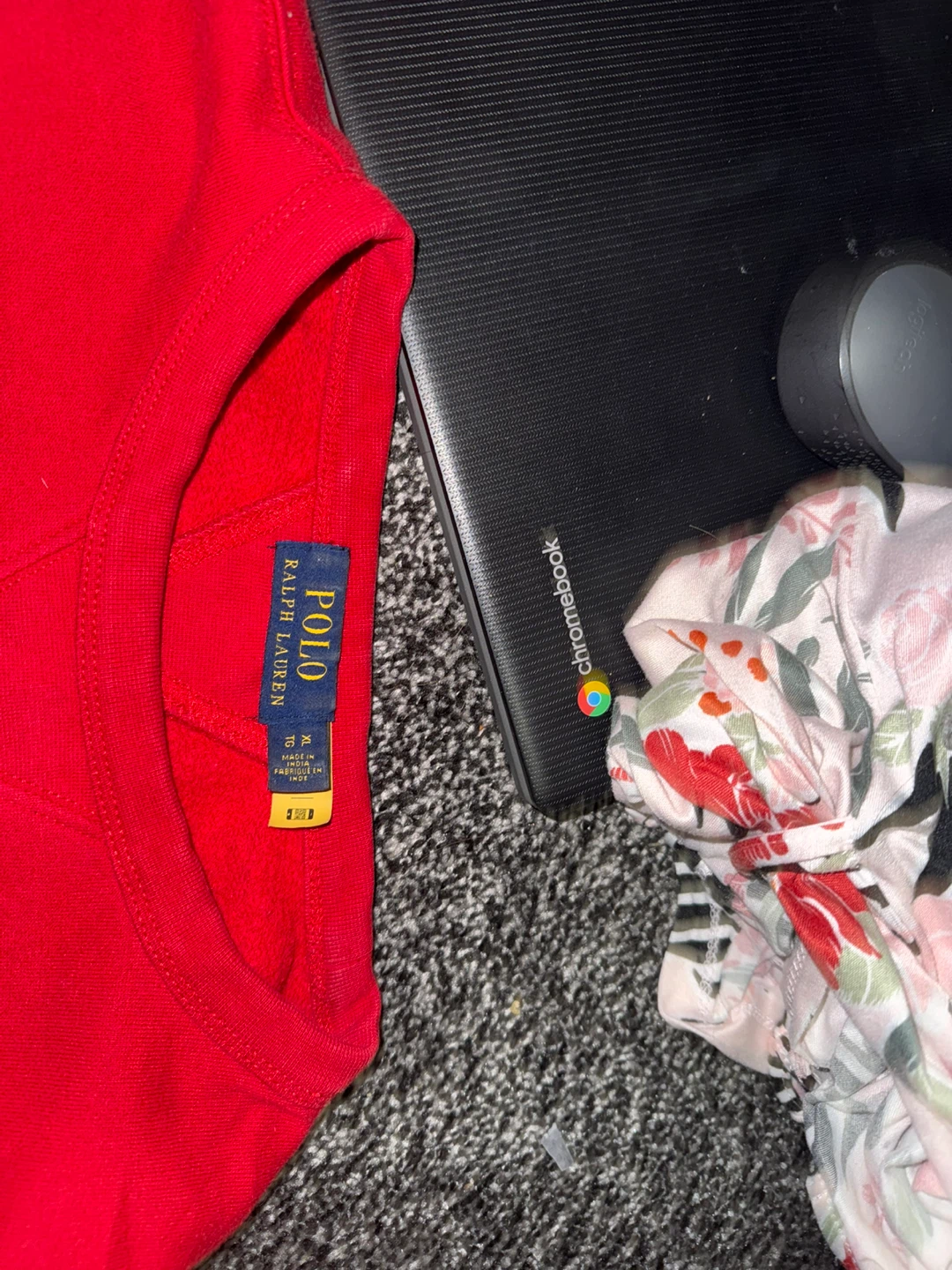 Polo Ralph Lauren Red Crewneck Sweatshirt XL