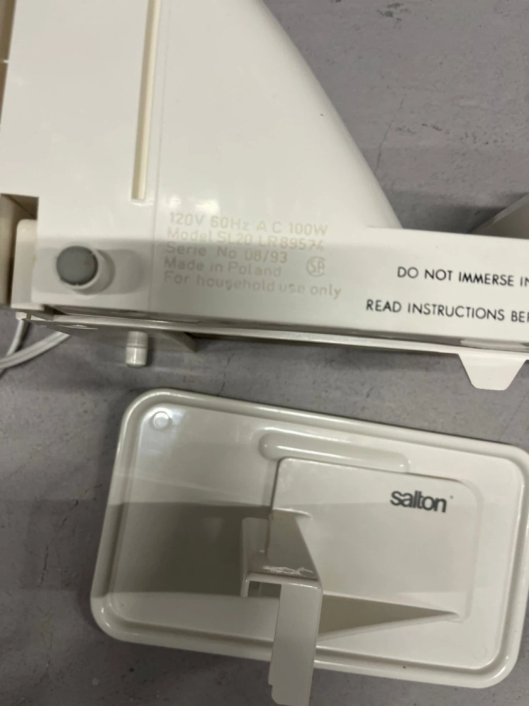 ⸻  🥕 Salton Electric Food Slicer – 🥕 Perfect for Home Deli - photo 2
