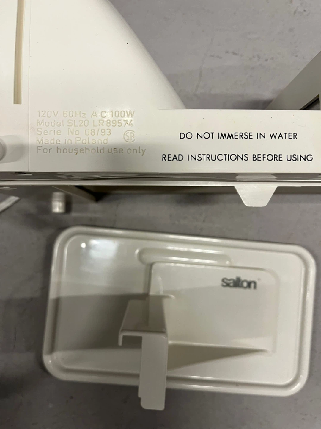 ⸻  🥕 Salton Electric Food Slicer – 🥕 Perfect for Home Deli - photo 4