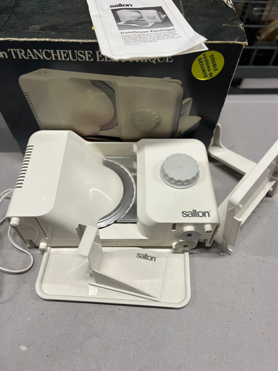 ⸻  🥕 Salton Electric Food Slicer – 🥕 Perfect for Home Deli - photo 5