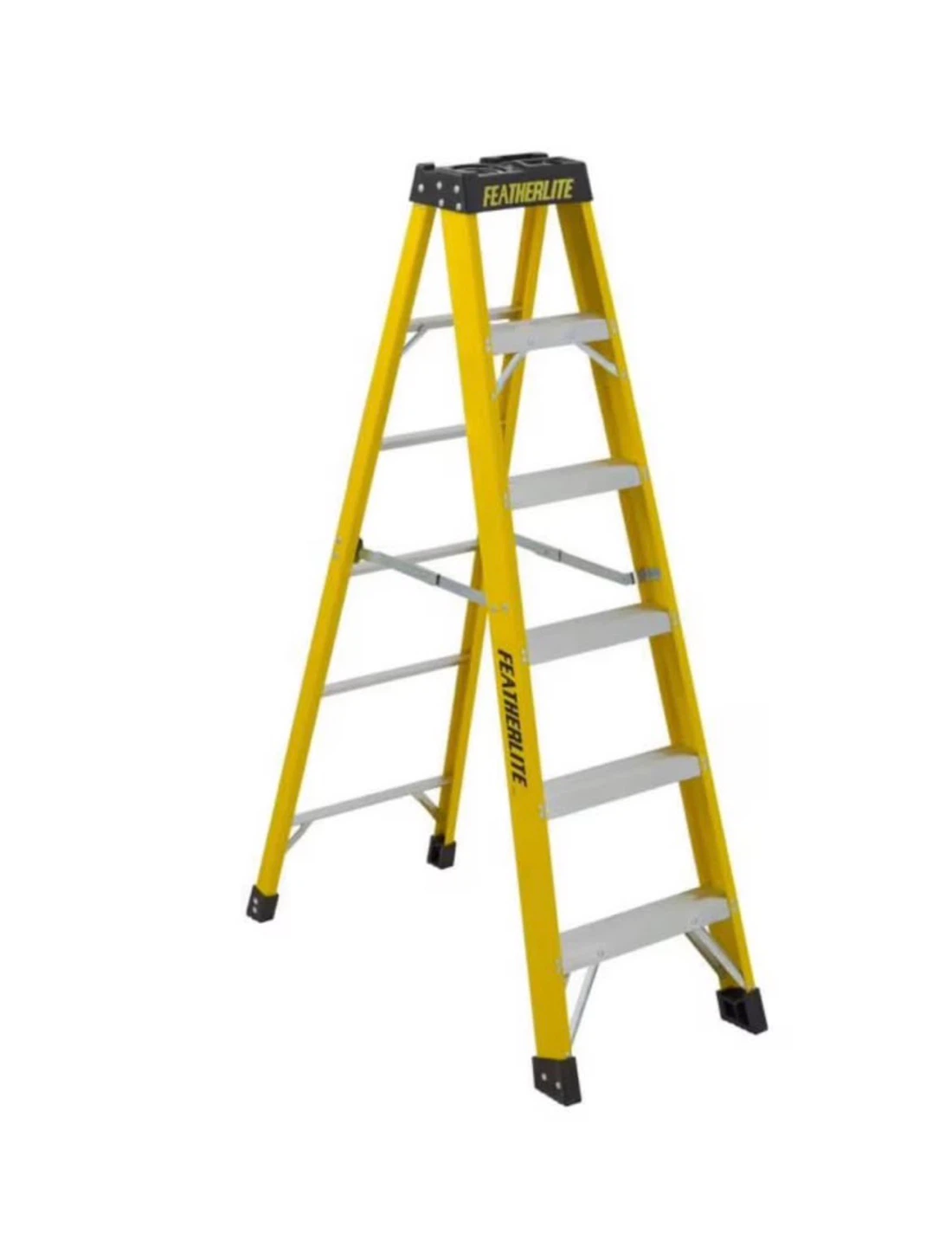 Featherlite FL-3010-06 6-Foot Fiberglass Step Ladder