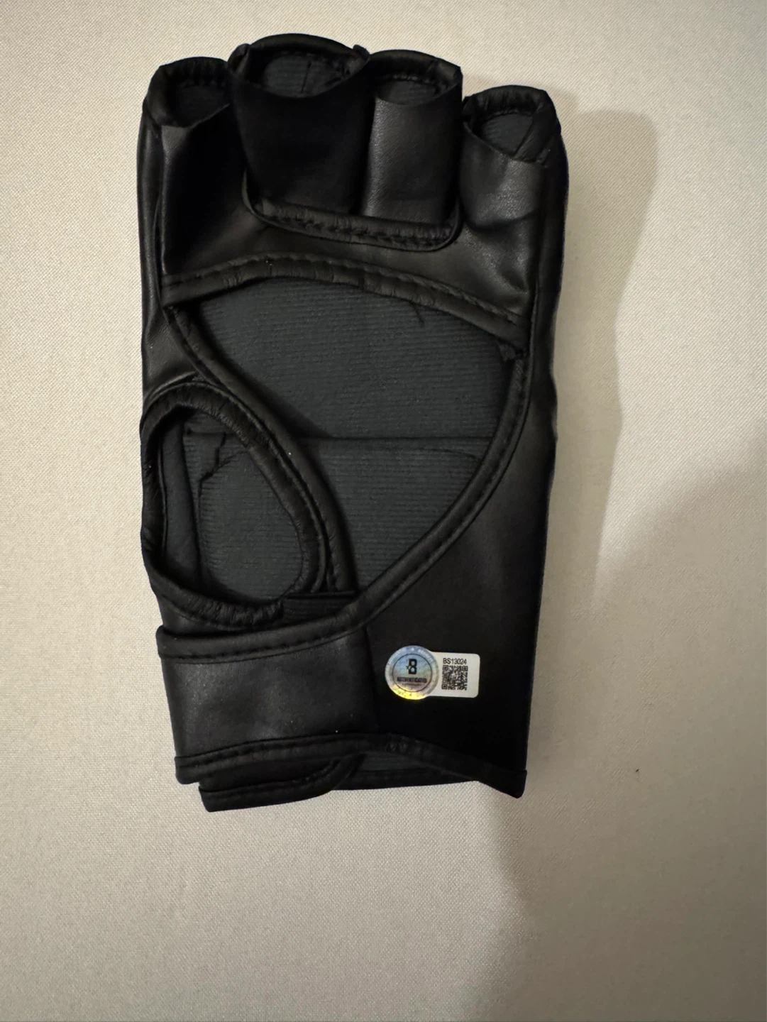 UFC joe pyfer signed MMA Gloves - photo 2