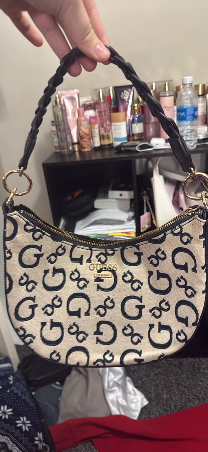 Guess "G" Print Hobo Handbag