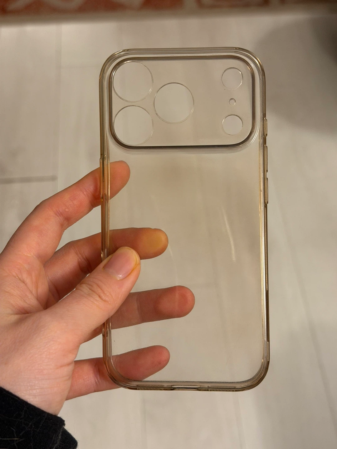 Clear iPhone 17pro Case