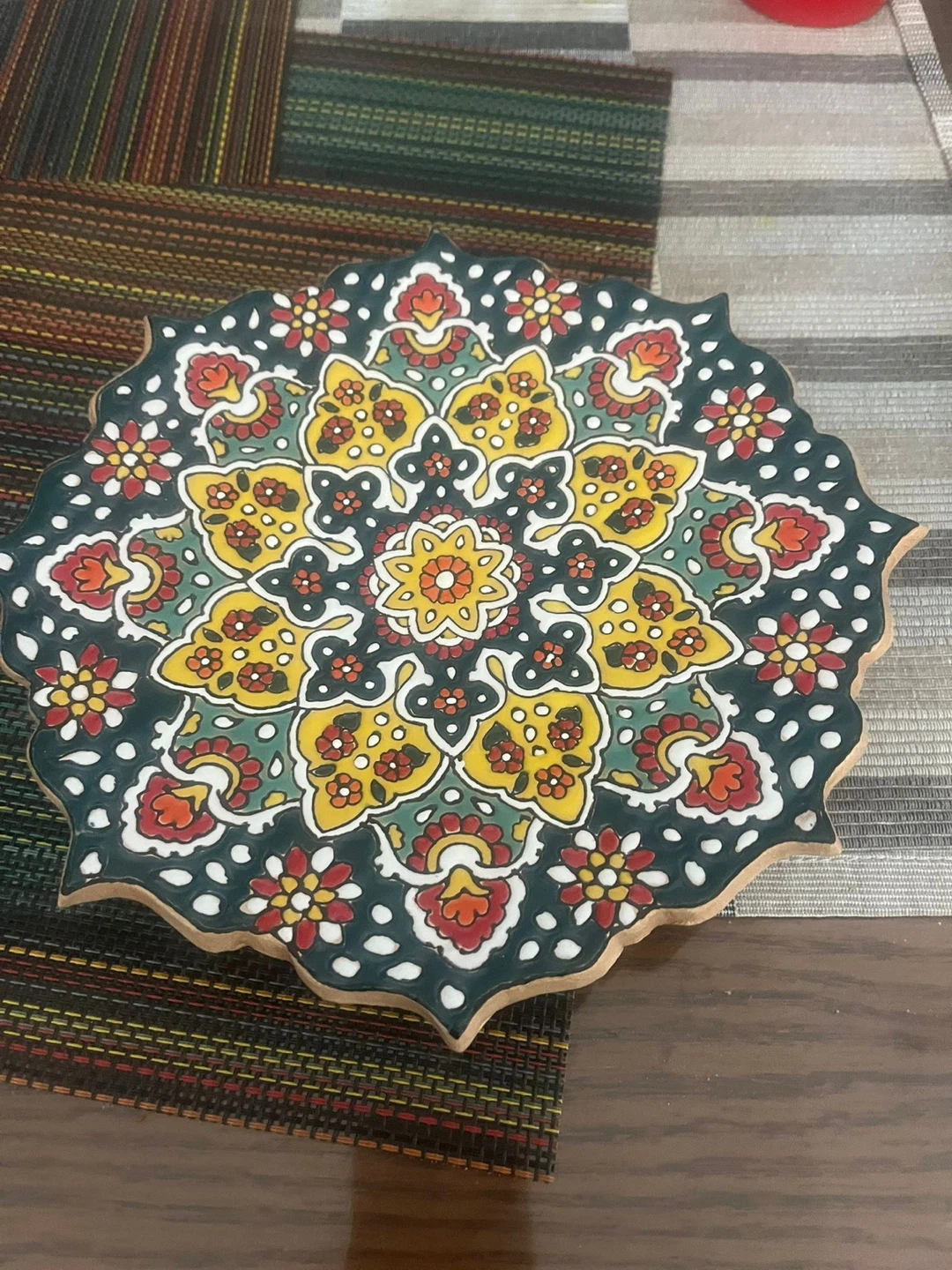 Decorative Ceramic Serving Platter