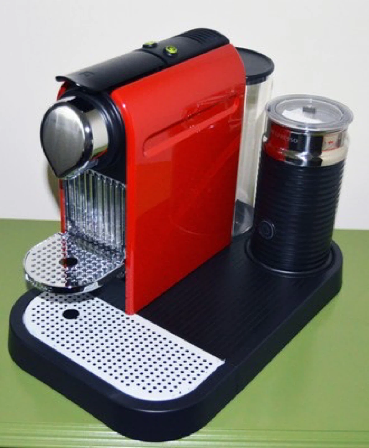 Nespresso Essenza Mini Red Coffee Machine with Milk Frother - photo 2
