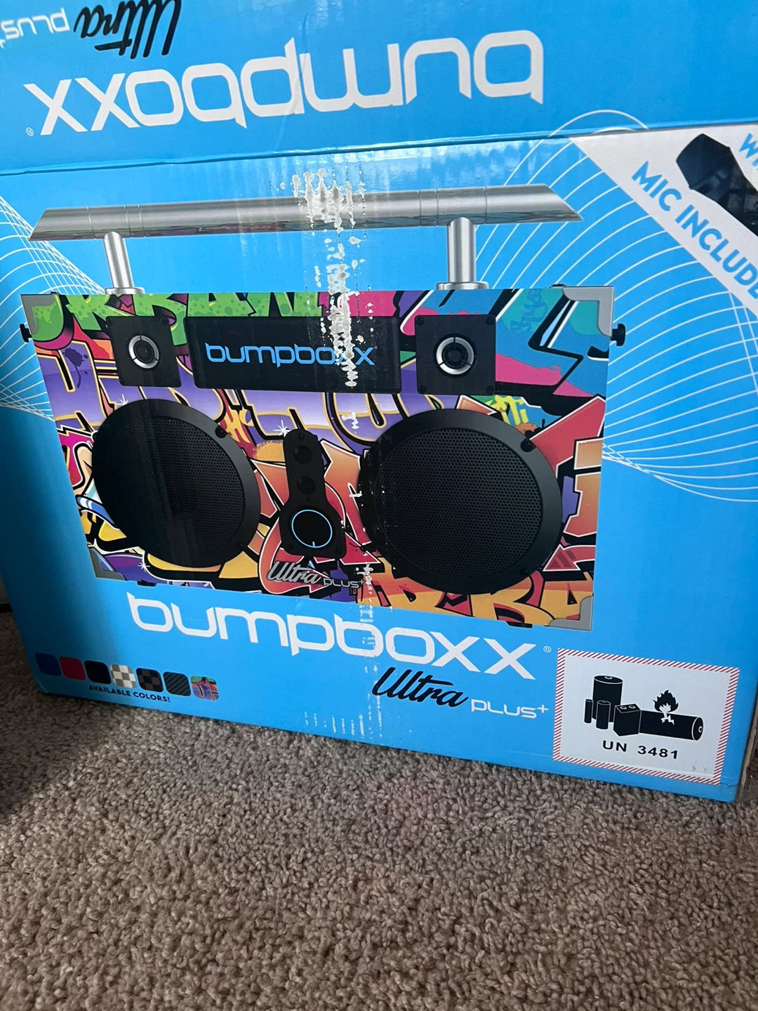 BumpBoxx Ultra Plus Boombox Portable Speaker - photo 2