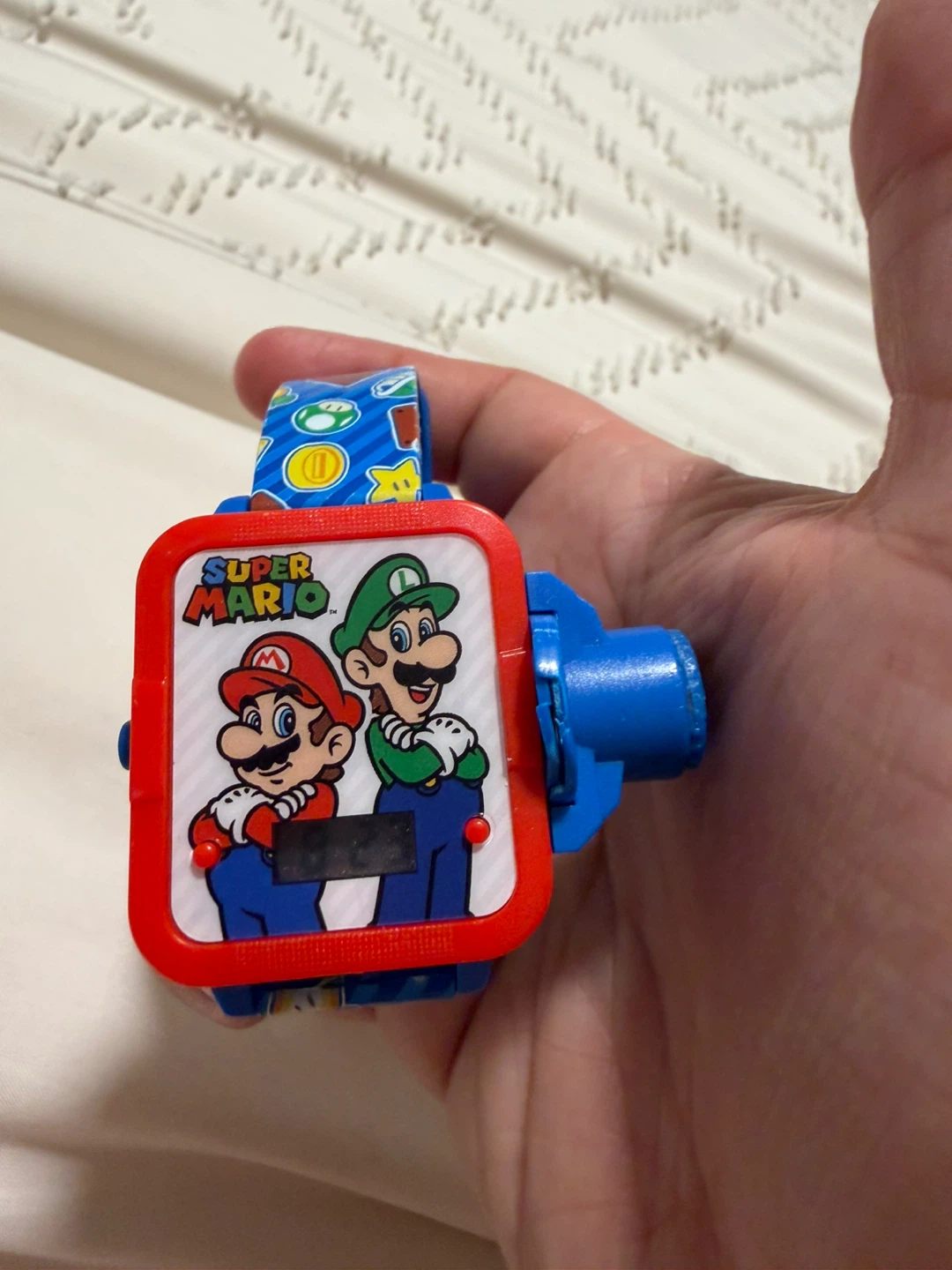 Super Mario Bros. Digital Watch with Projector
