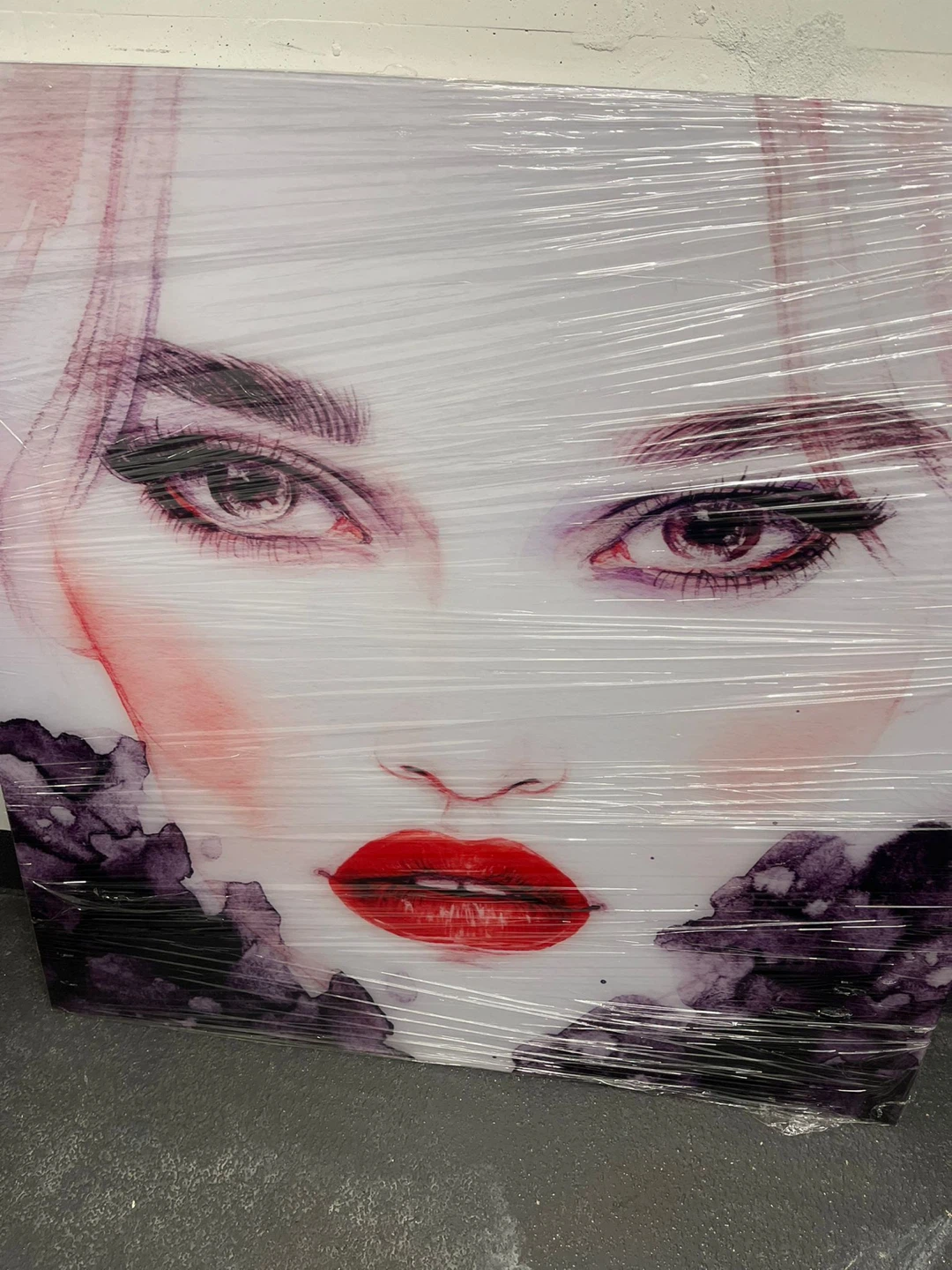 Framed Wall Art - Woman's Face - photo 4