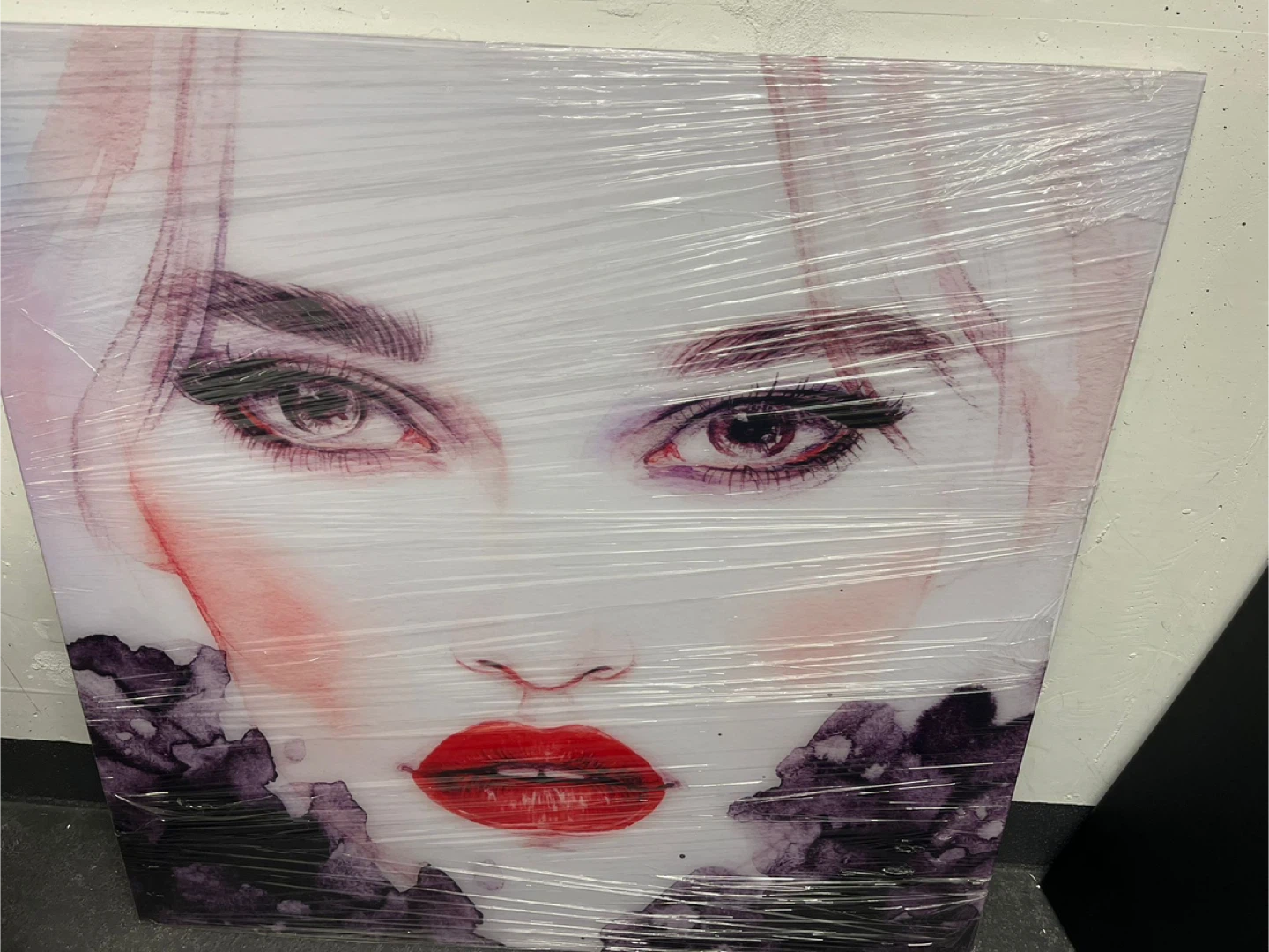 Framed Wall Art - Woman's Face - photo 2