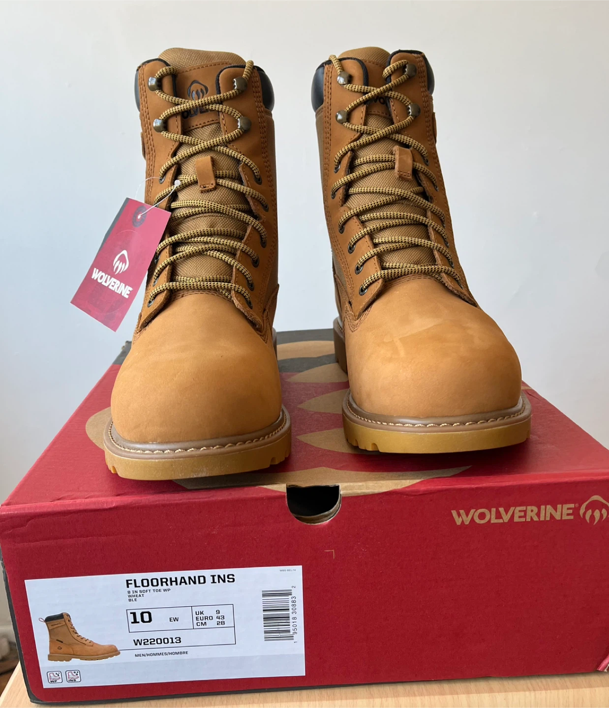 Wolverine Floorhand INS Waterproof Work Boots Size 10 - photo 3
